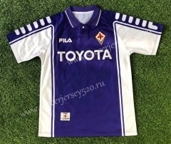 Retro Version 1999-2000 Fiorentina Purple Thailand Soccer Jersey AAA-503