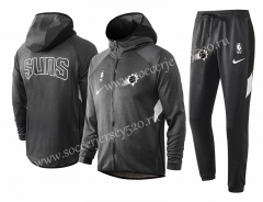 2020-2021 Phoenix Suns Gray Jacket Uniform With Hat-815