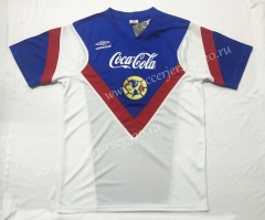 Retro Version 1988 Club America White Thailand Soccer Jersey AAA-912