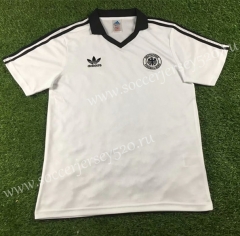Retro Version 1980 Germany Home White Thailand Soccer Jersey AAA-503
