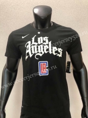 Los Angeles Clippers NBA Black Cotton T Jersey