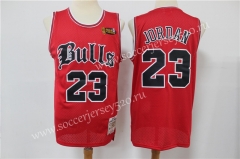 Chicago Bulls Red #23 Old English Faded Limited Edition NBA Jersey