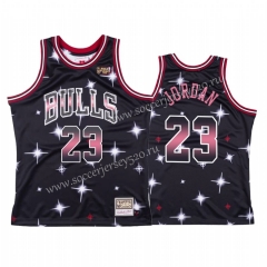 Chicago Bulls Black #23 Starry Version NBA Jersey