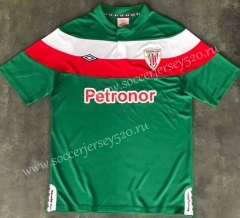 Retro Version 2011-2012 Athletic Bilbao Away Green Thailand Soccer Jersey AAA-510
