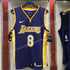 Los Angeles Lakers Purple #8 NBA Jersey-311