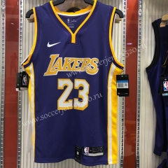 Los Angeles Lakers Purple #23 NBA Jersey-311