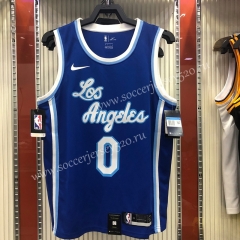 Los Angeles Lakers Blue #0 NBA Jersey-311