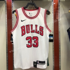 Chicago Bulls White #33 NBA Jersey-311