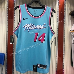 Miami Heat Blue #14 NBA Jersey-311