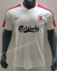 Retro Version 98 Liverpool Away White Thailand Soccer Jersey AAA-416