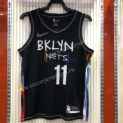 City Version Brooklyn Nets Black #11 NBA Jersey-311