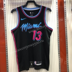 Miami Heat Black #13 NBA Jersey-311