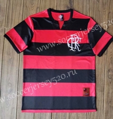 Retro Version 1978 Flamengo Home Red&Black Thailand Soccer Jersey AAA-SL