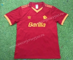 Retro Version 92-94 Roma Home Red Thailand Soccer Jersey AAA-503