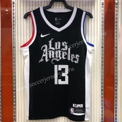City Version Los Angeles Clippers #13 Black NBA Jersey-311