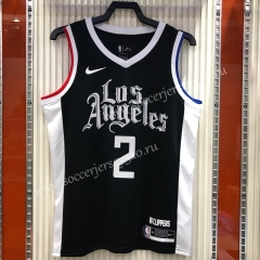 City Version Los Angeles Clippers #2 Black NBA Jersey-311
