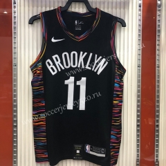City Version Brooklyn Nets Black #11 NBA Jersey-311
