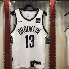 Brooklyn Nets White #13 NBA Jersey-311