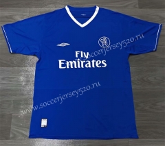 Retro Version 03-05 Chelsea Home Blue Thailand Soccer Jersey AAA-811