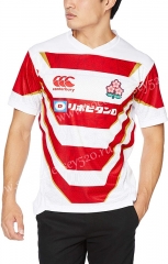 2020-2021 Japan Home Red&White Thailand Rugby Shirt