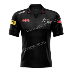 2020-2021 Panthers Black Rugby Shirt