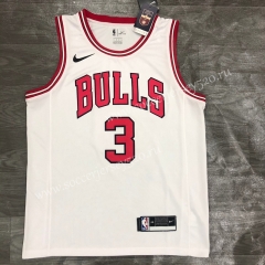 2020-2021 Chicago Bulls White #3 NBA Jersey-311