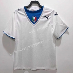 Retro Version 06 Italy Away White Thailand Soccer Jersey AAA-811