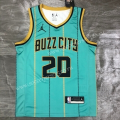 City Version 2021-2022 Charlotte Hornets Green #20 NBA Jersey-311