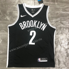2021-2022 Brooklyn Nets V Collar Black #2 NBA Jersey-311