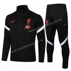 2021-2022 Liverpool Black Thailand Soccer Jacket Uniform-815