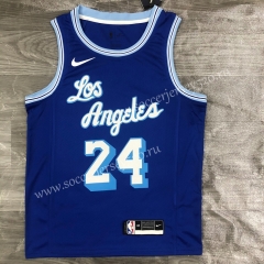 2021-2022 Los Angeles Lakers Blue #24 NBA Jersey-311