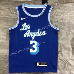 2021-2022 Los Angeles Lakers Blue #3 NBA Jersey-311