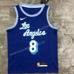 2021-2022 Los Angeles Lakers Blue #8 NBA Jersey-311