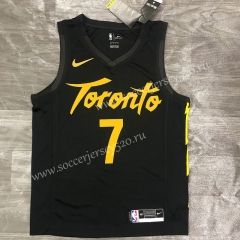 2021-2022 Toronto Raptors Black #7 NBA Jersey-311