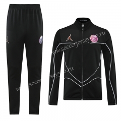 2021-2022 Jordan Paris Black Thailand Jacket Uniform-LH