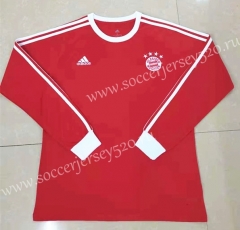 Retro Version Bayern München Red Thailand LS Soccer Jersey AAA-818