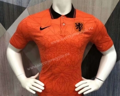 2021-2022 Netherlands Orange Thailand Polo Shirt-403
