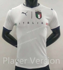 Player Version 21-22 Italy Away White Thailand Soccer Jersey AAA