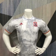 2021-2022 Spain White Thailand Polo Shirt-403