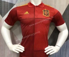 2021-2022 Spain Red Thailand Polo Shirt-403