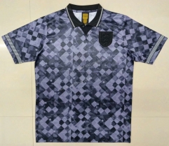 Retro Version 1990 World Cup England Dark Gray Thailand Soccer Jersey AAA-HR
