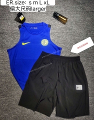 (03) 2021-2022 Inter Milan Blue Thailand Soccer Vest Uniform-512