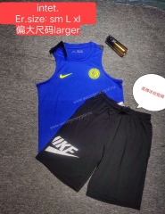 (02) 2021-2022 Inter Milan Blue Thailand Soccer Vest Uniform-512