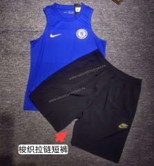 (04) 2021-2022 Chelsea Home Blue Thailand Soccer Vest Uniform-512