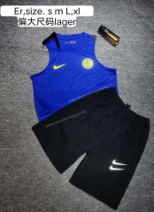 (01) 2021-2022 Inter Milan Blue Thailand Soccer Vest Uniform-512
