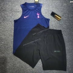 (04) 2021-2022 Tottenham Hotspur Purple Thailand Soccer Vest Uniform-512