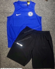 (01) 2021-2022 Chelsea Home Blue Thailand Soccer Vest Uniform-512