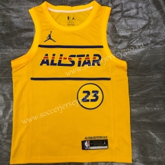 2021-2022 All Stars Yellow #23 NBA Jersey-311