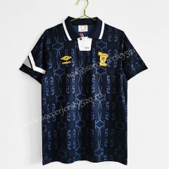 Retro Version 1992-1993 Scotland Home Royal Blue Thailand Soccer Jersey AAA-C1046