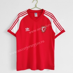 Retro Version 1982 Wales Home Red Thailand Soccer Jersey AAA-C1046